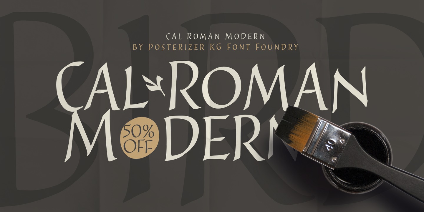 Пример шрифта Cal Roman Modern #1